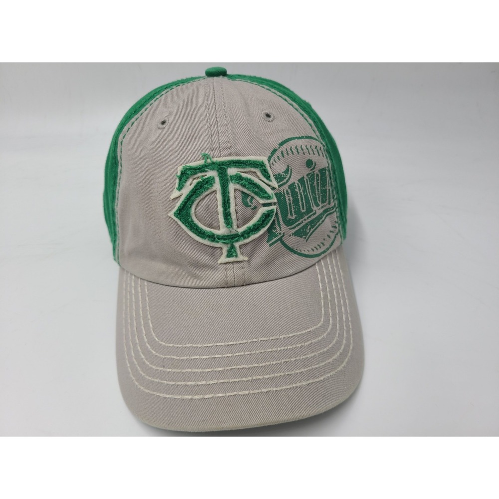 Minnesota Twins 47 Brand Franchise Fitted XL Hat Cap Men MLB Baseball Gray Green
